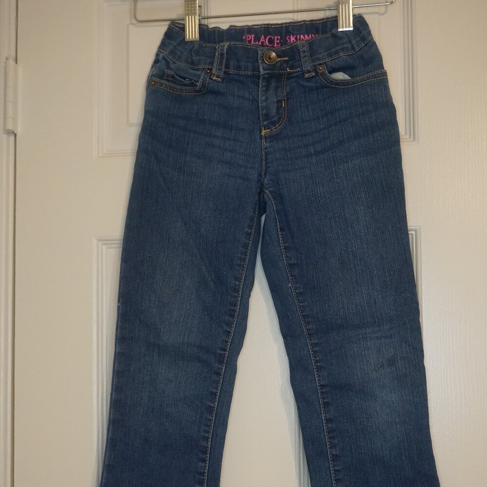 Girl Children's place medium wash jeans size 6x/7